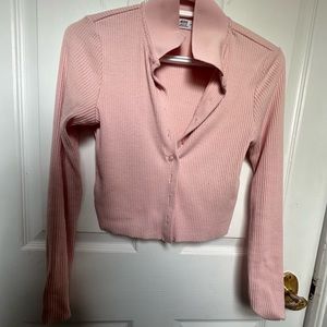 Pink blazer size small